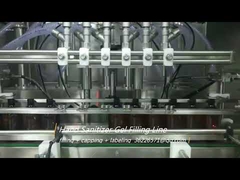 Die Abfüllanlage für Händedesinfektionsmittel dient hauptsächlich zum Abfüllen und Verpacken von Maschinenlinien.