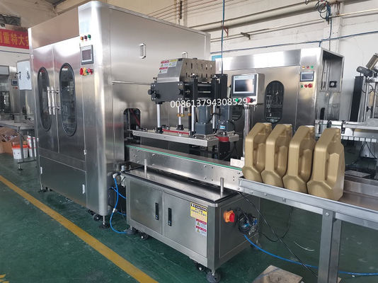 Engine Oil/Lubricant Oil/Motor oil/viscosity liquid/Brake Oil/Lube Oil Filling Bottling Capping Packing Machine Line