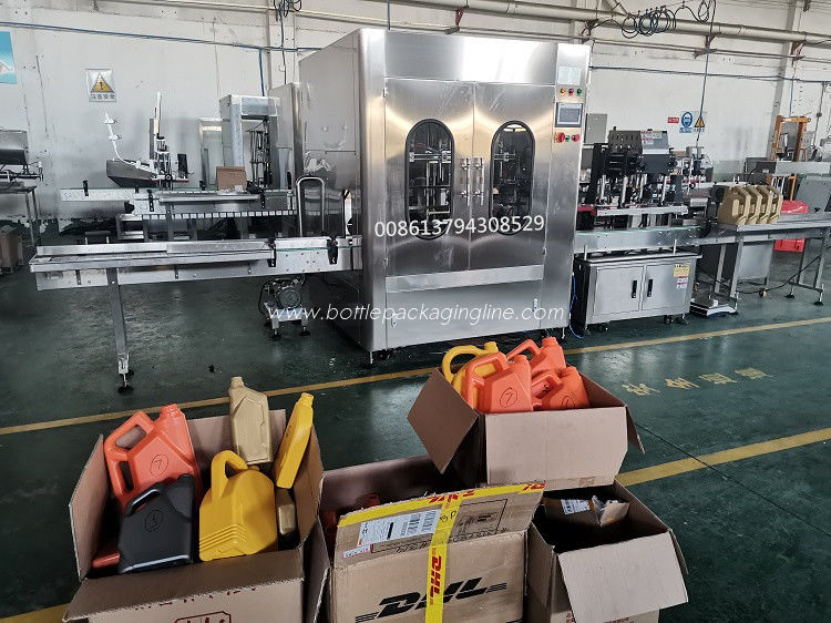 Engine Oil/Lubricant Oil/Motor oil/viscosity liquid/Brake Oil/Lube Oil Filling Bottling Capping Packing Machine Line